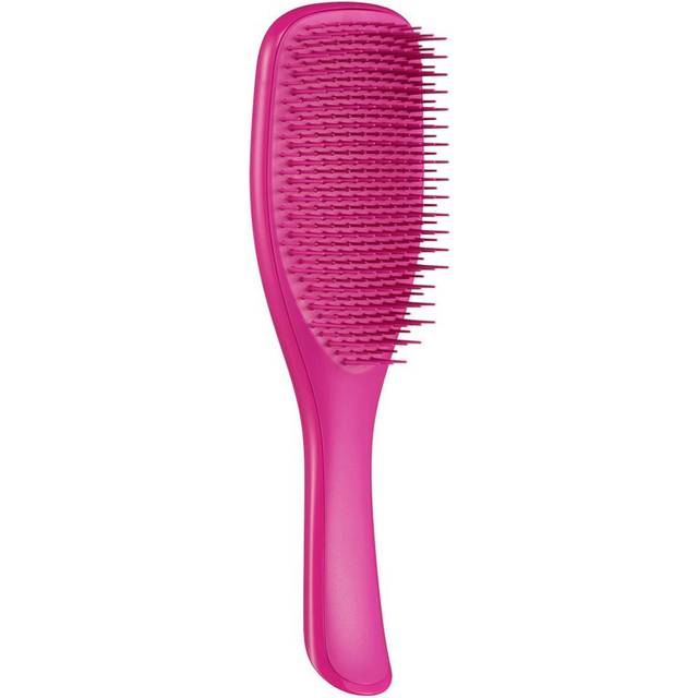 Tangle Teezer The Ultimate Detangler flat brush for straight and curly hair Electric Raspberry 1 pc