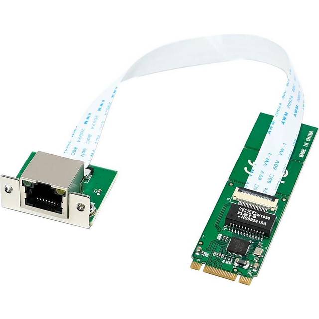 MicroConnect Network Card PCIe M.2 B+M 8111F RJ45