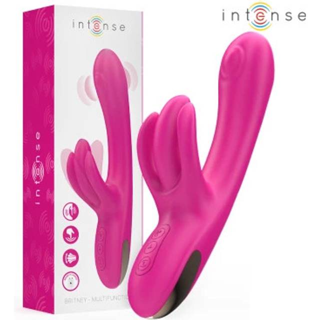 Intense Multifunction Rabbit Vibrator Pink 23 cm