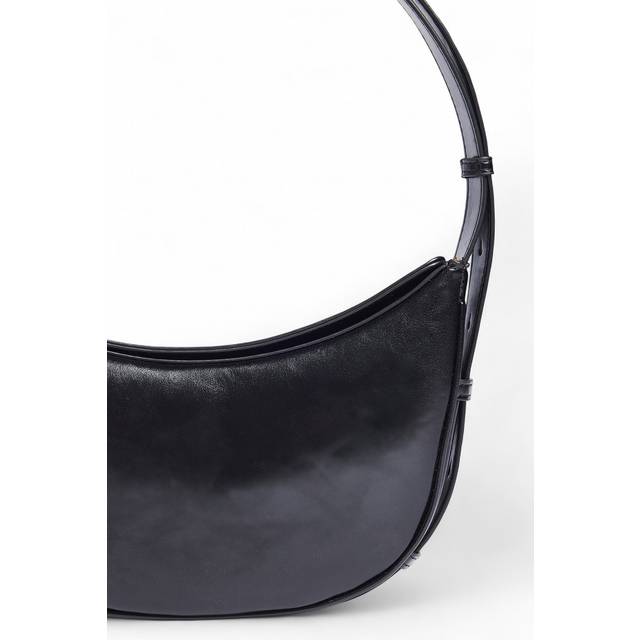 NA-KD Rund Handtaske - Sort