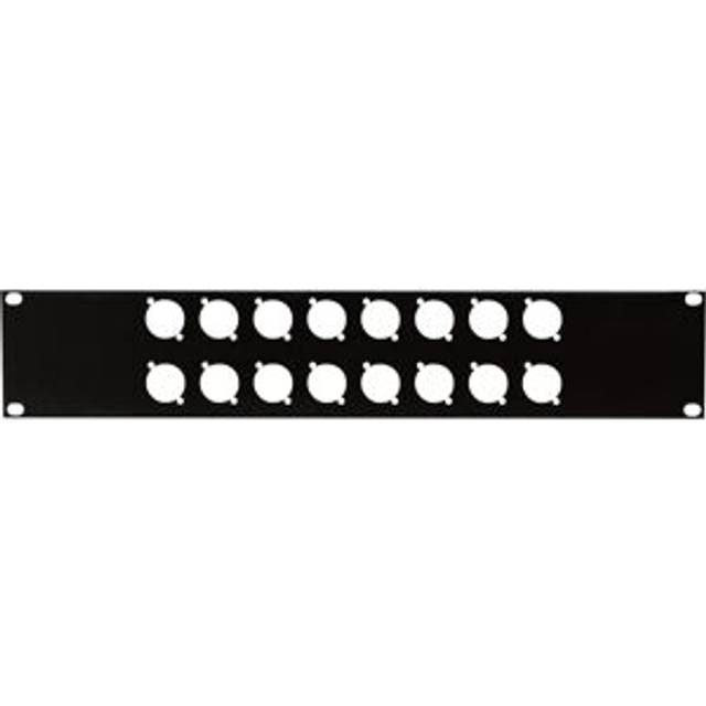 19 Inch Connector Panel 2 Unit