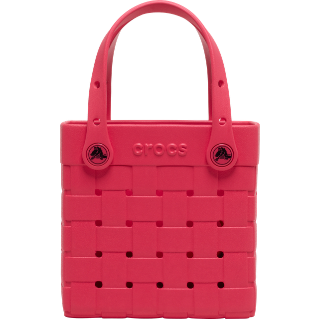 Crocs Small Basket Woven Tote Digital Raspberry