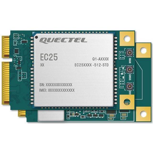 Quectel Mini-PCIe 4G LTE Module EC25-AFX