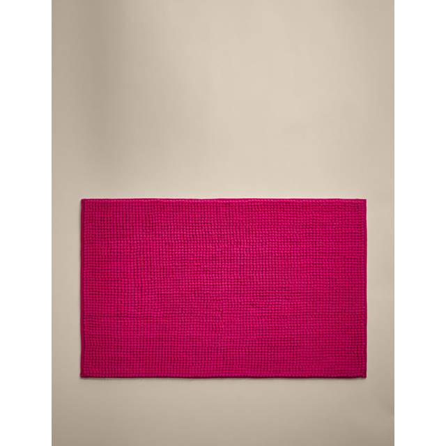 M&S Bobble Bath Mat - Raspberry | Uni Essentials