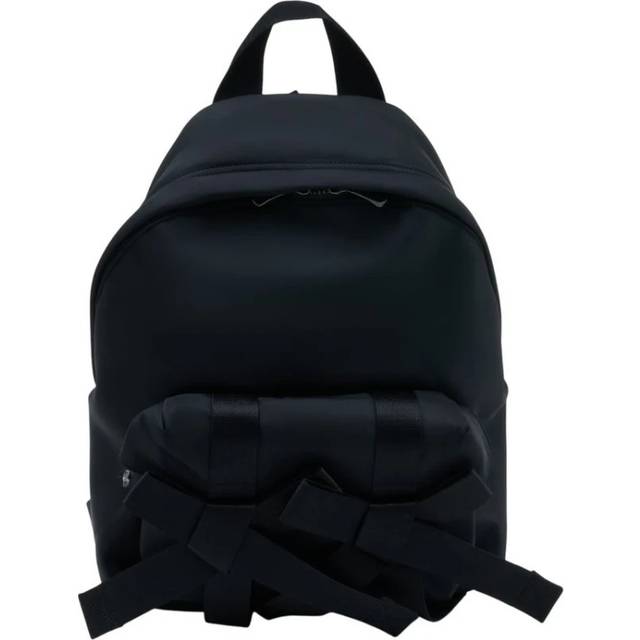 Simone Rocha Beaded Utility Bow Backpack - Sort