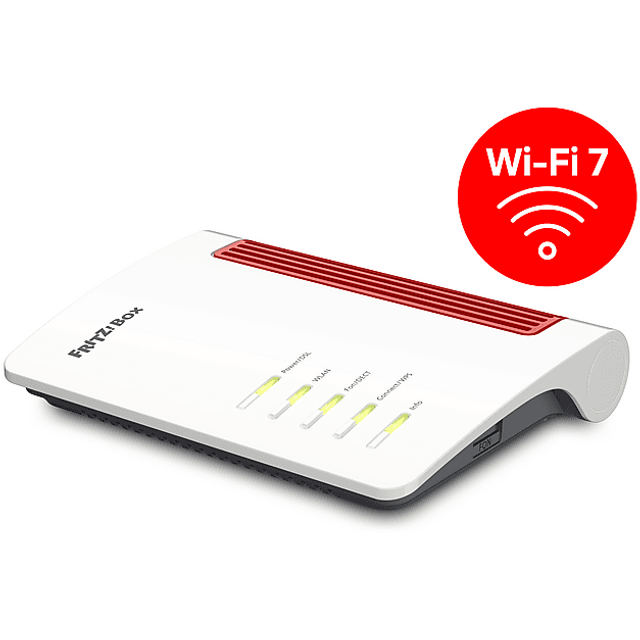 Box FRITZ! 7632 trådlös router Gigabit Ethernet Dual-band (2,4 GHz / 5 GHz) 5G Vit