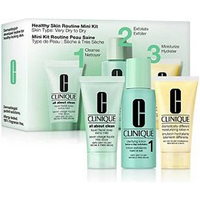 Clinique Healthy Skin Routine Mini Kit Type: Very Dry To