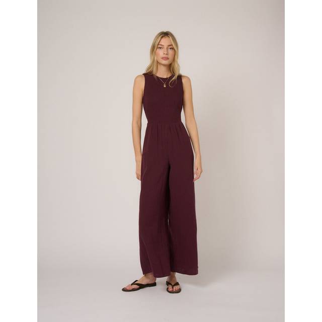 Nobody's Child Ruth jumpsuit in deep purple - 12