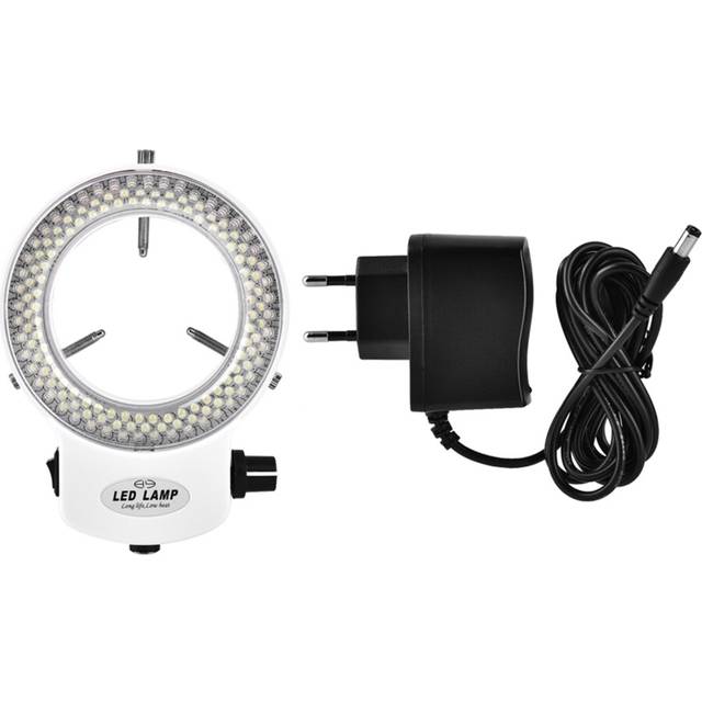 Mikroskop LED Ringlys Med Lysdæmper