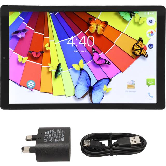 Android-Tablet med Octa-Core-Processor - Sort