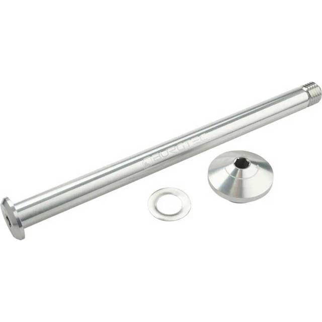 Burgtec Yeti 174mm Rear Axle Rhodium Silver