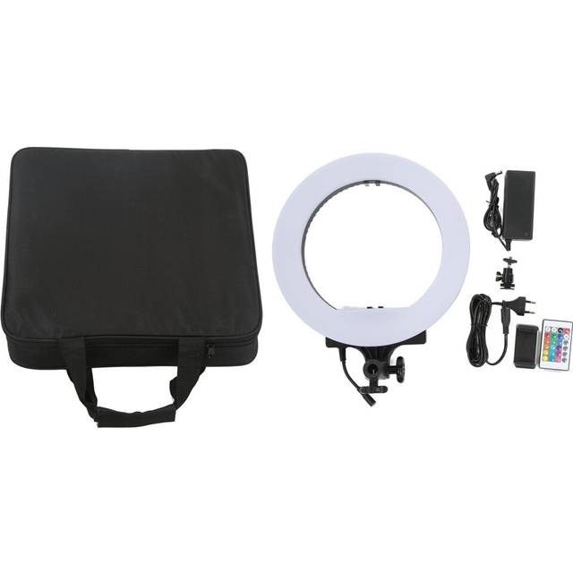 Tofarvet Dæmpbar LED Ringlys Makeup