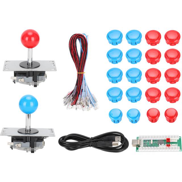 Raspberry Pi Arcade Kit DIY Spilcontroller