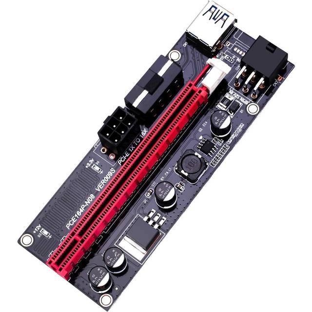 Professionel Grafikkort PCIe Riser Adapter