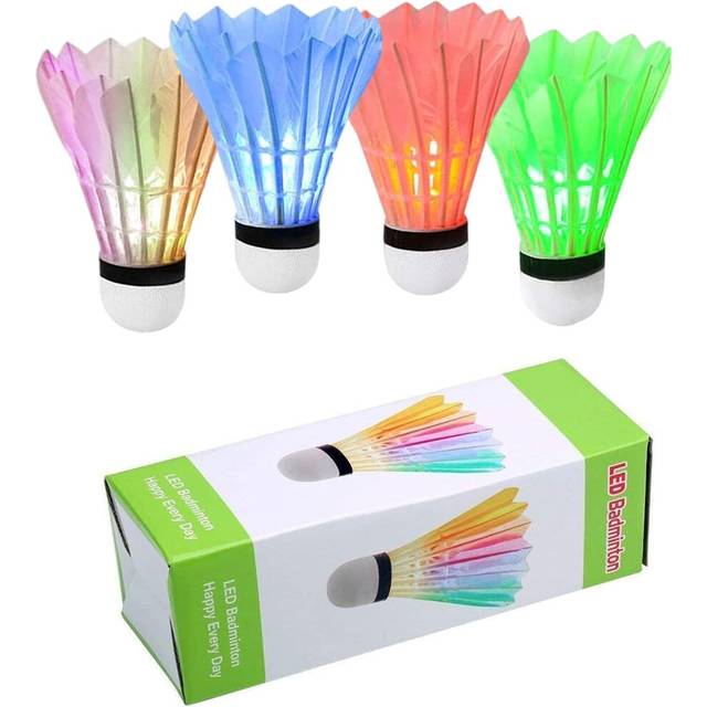Color-Changing Feather Shuttlecocks