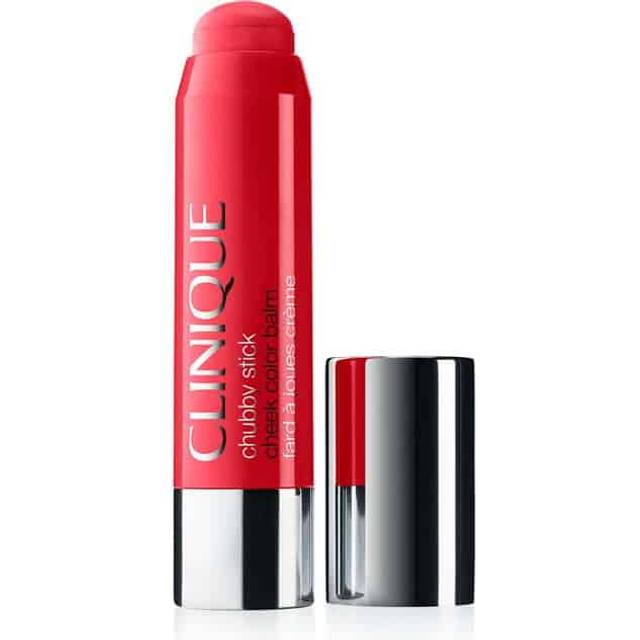 Clinique Chubby Stick Cheek Color Balm 08 Ramp'd Up Rouge - Red