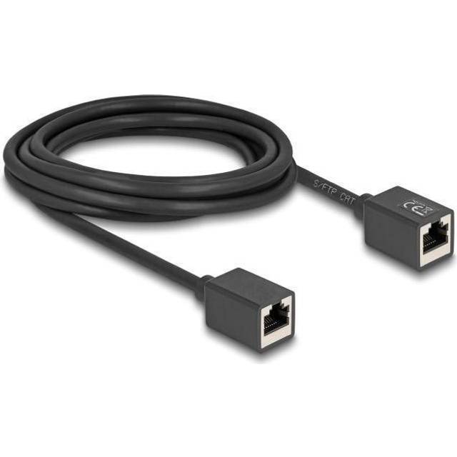 DeLock Netværkskabel RJ-45 Hun til RJ-45 Hun Cat6a 3m