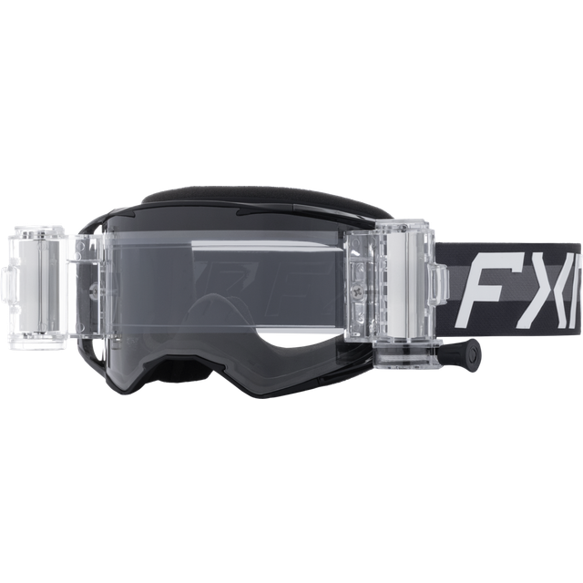 FXR Crossbriller Factory Ride Roll-Off MX - Sort