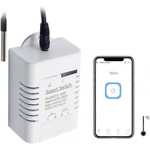 eWeLink TH16 Wifi Smart Temperature Humidity Control Switch