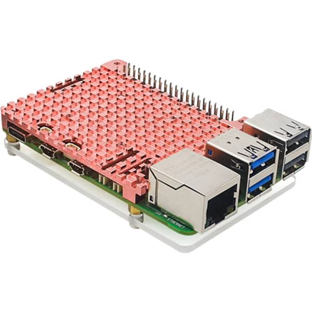 Copper Heatsink Metal Case for Raspberry Pi 5