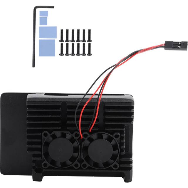 Aluminiumslegeringskabinet Raspberry Pi4B