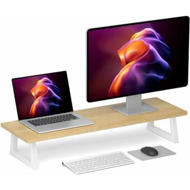 31.5 Inch Dual Monitor Riser