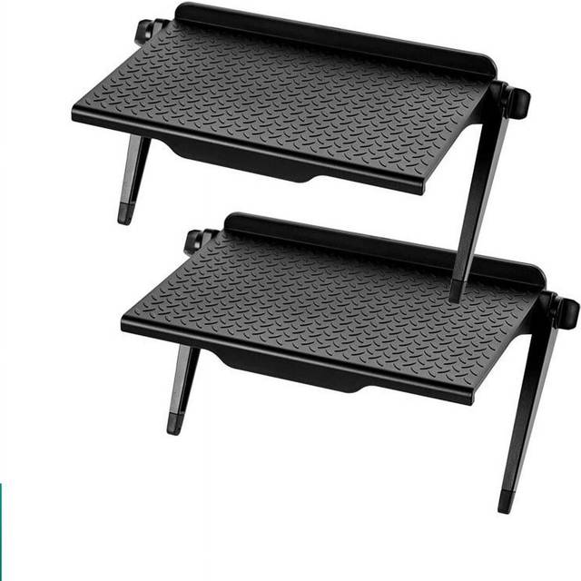 Punch-Free Computer Monitor Rack