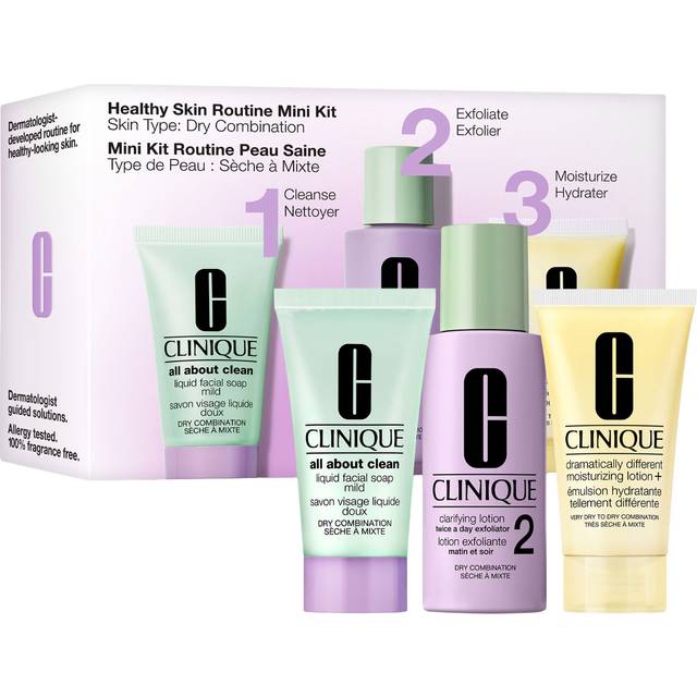 Clinique Healthy Skin Routine Mini Kit Dry Combination
