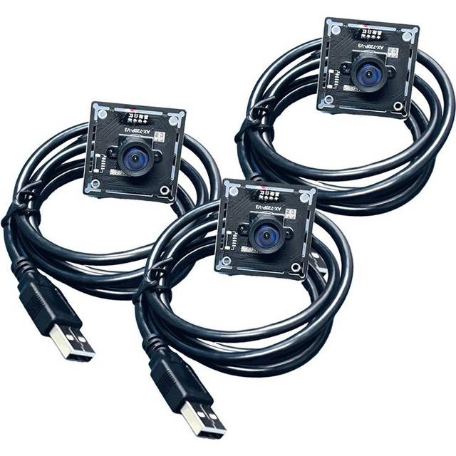 3Pcs 1MP OV9732 720P Camera Module