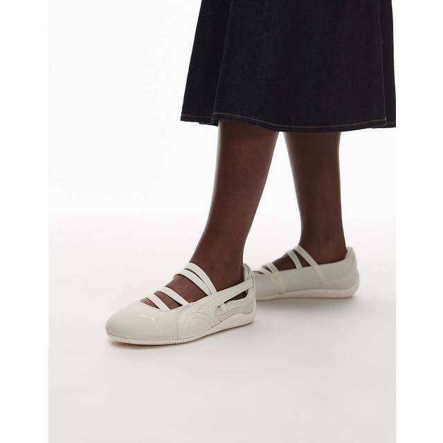 PUMA Låg sneaker 'Speedcat Ballet Python II' vit / off-white