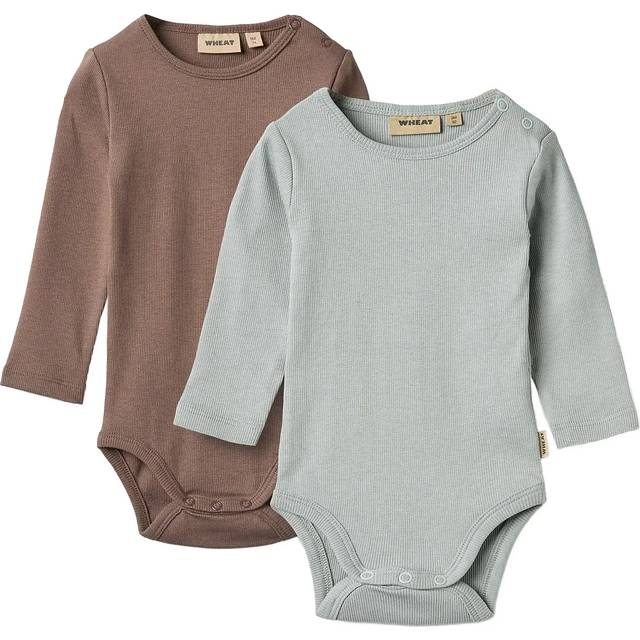Wheat 2 Rib Body L/S Spencer - Multi/Patterned