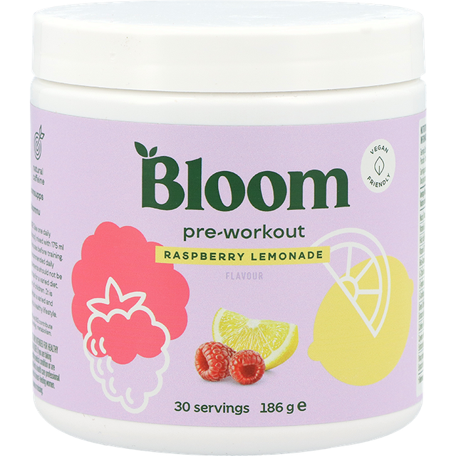 Bloom Pre-Workout Raspberry Lemonade 186 g
