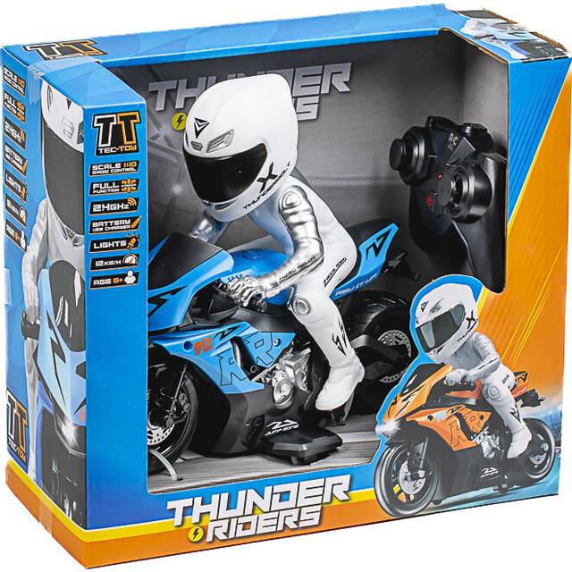 Toymax Motorcycle T-R R C 1 10 2 4GHz Blue