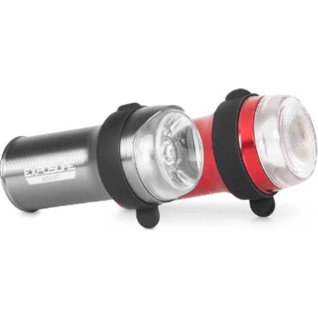 Exposure Boost 3 + Boost-R ReAKT 3 Front and Rear Bike Light Set