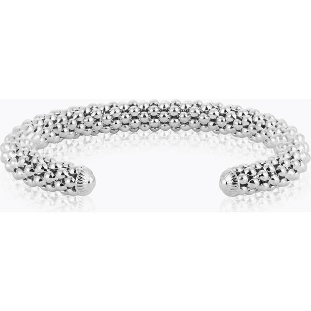 Caroline Svedbom Rope Bangle Armbånd Rhodium