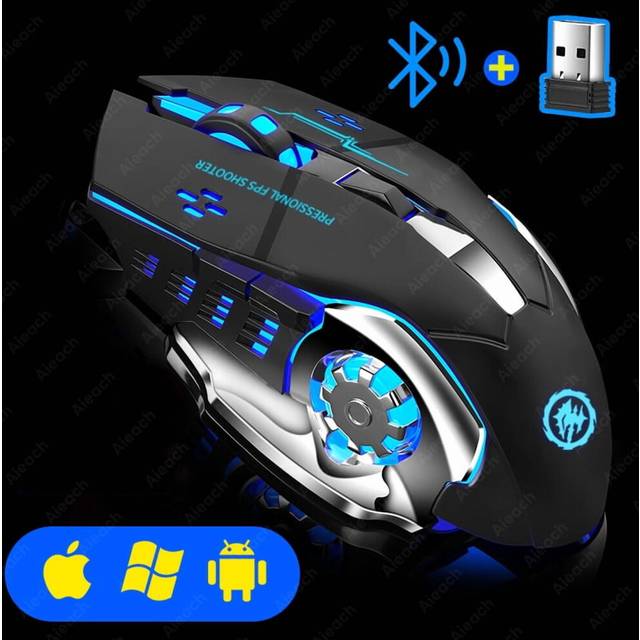 Bluetooth Mus Gaming Computer