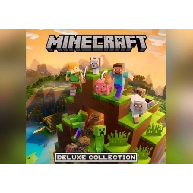 Minecraft Java Bedrock Edition Deluxe Collection PC