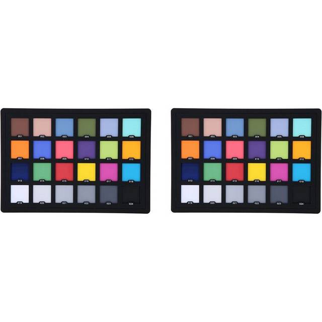 24 Color Card Test for Digital Color Balancing
