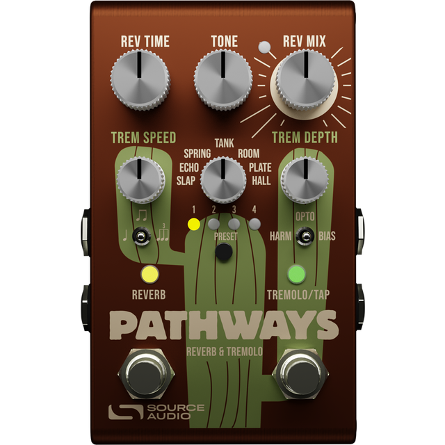Source Audio Pathways Reverb Tremolo