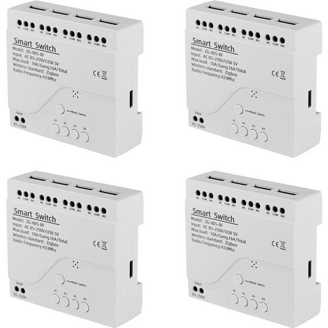 Typecat 4 Channels Tuya ZigBee Module RF433