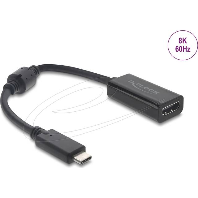 DeLock Videoadapterkabel Sort