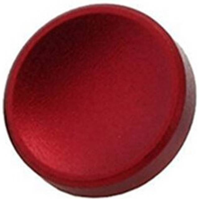 Red Concave Camera Shutter Release Button
