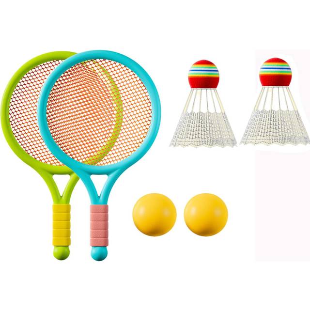 J-522 Blue Badminton Racket Set