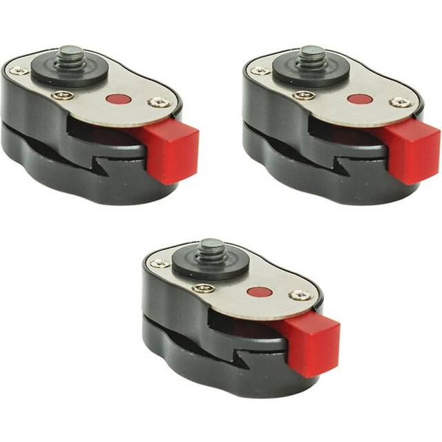 3X Professional 1/4 Inch Quick Release Plate System