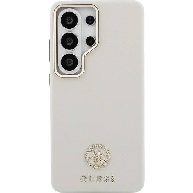 Guess Rhinestone Round Logo MagSafe Case