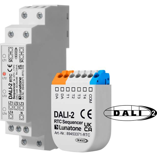 DALI-2 RTC Sequencer DIN Rail