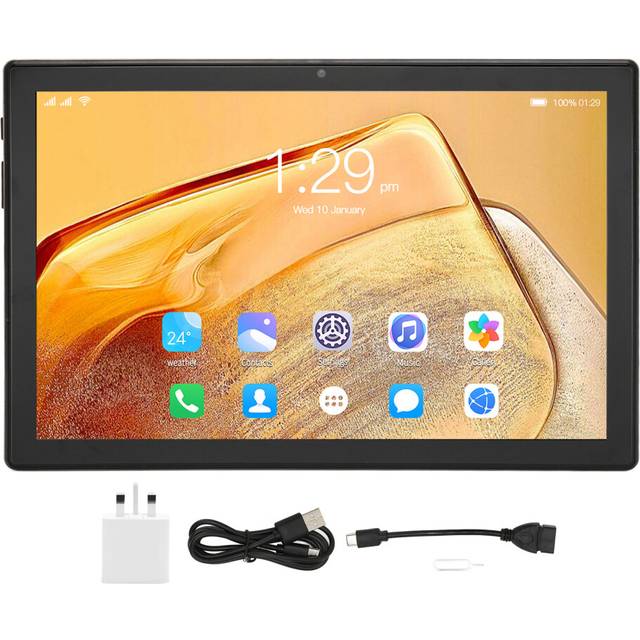 Android-tablet 10 tommer - Sort