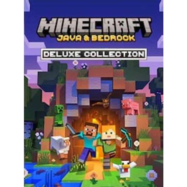Minecraft Java Bedrock Edition Deluxe Collection PC