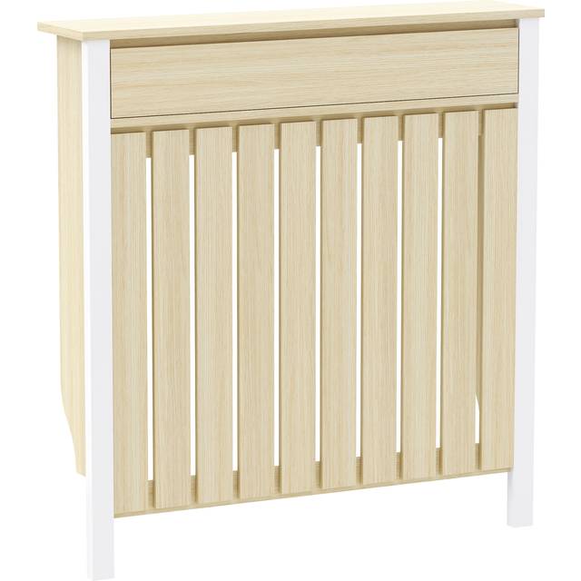 Homcom Rustic-Look Radiator Cover 93 x 88.5cm Oak