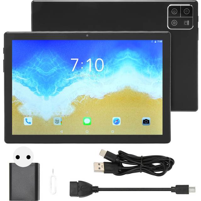 Android-Tablet med Octa-Core-Processor - Sort